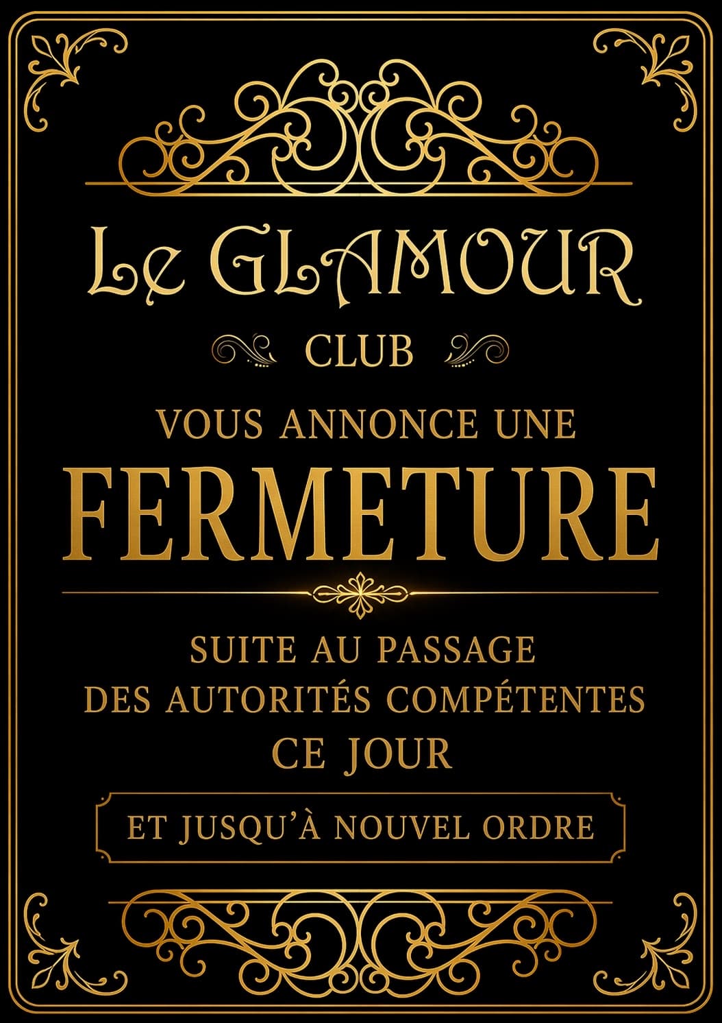 Fermeture administrative